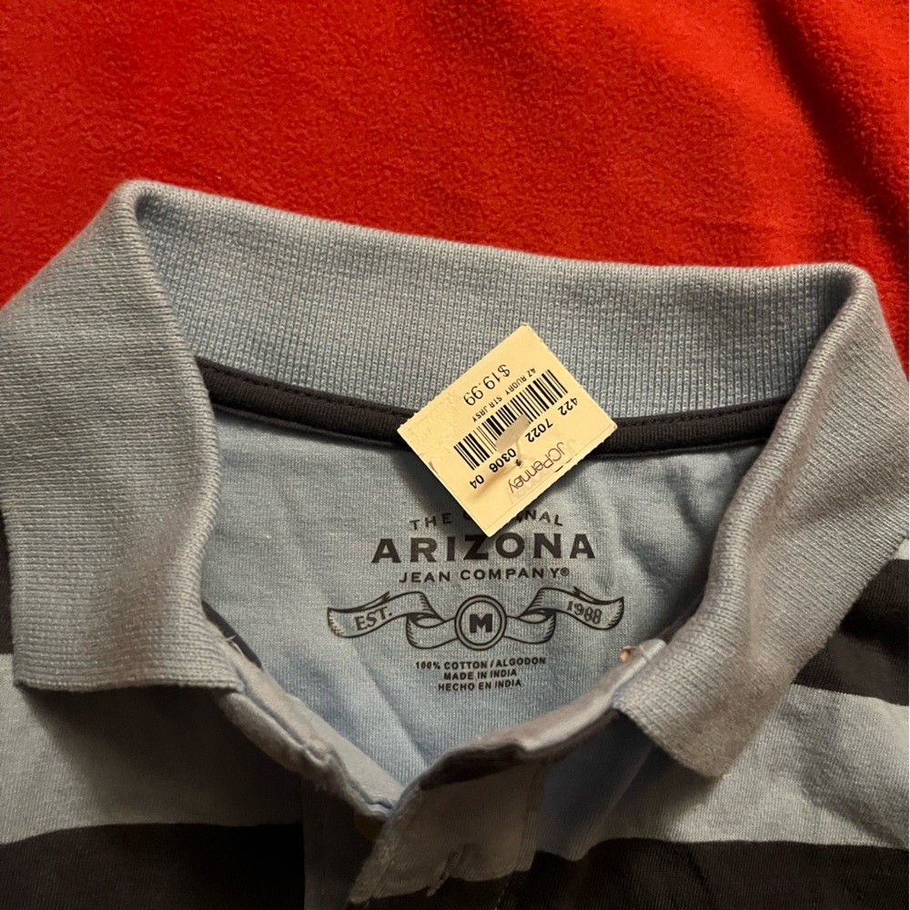Stripped green and blue made by the original Arizona boys size m